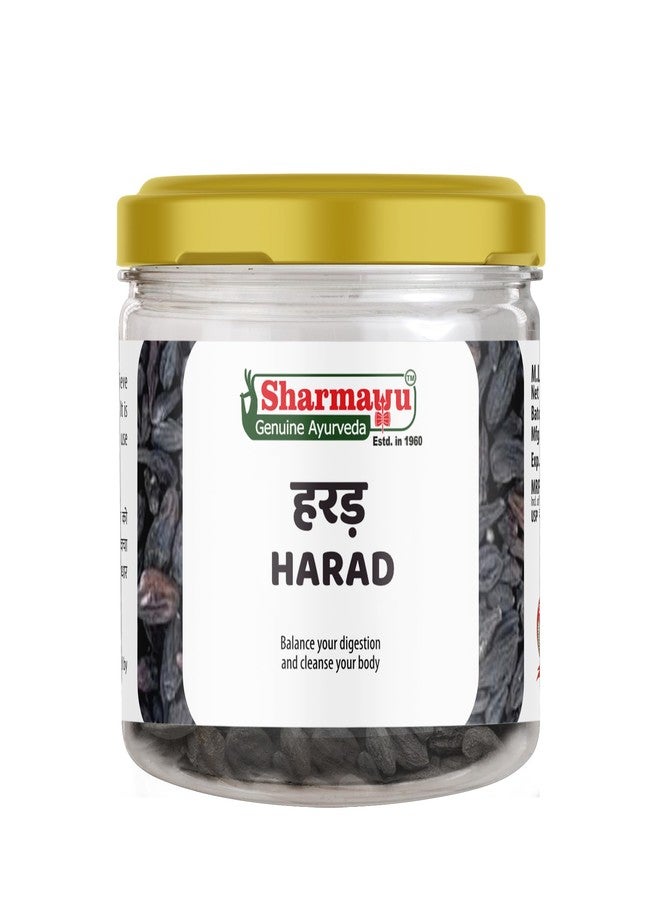Sharmayu Harad Powder | Ayurvedic Digestive Tonic | Constipation Relief & Detox Support | Skin & Hair Wellness | 100% Natural - 100g - Image 1